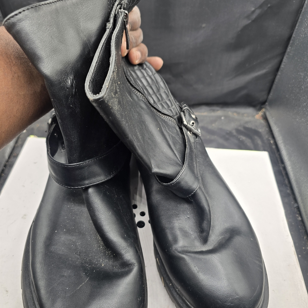 Torrid Black Textured‎ Sole Boots